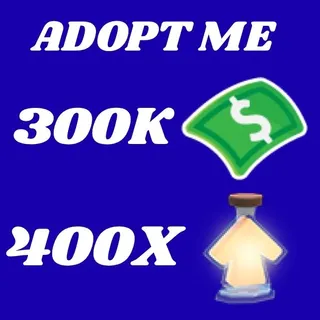 BUCKS AND AGE UP POTIONS - ADOPT ME 