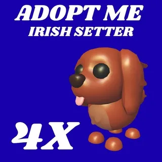 IRISH SETTER 4X - ADOPT ME 