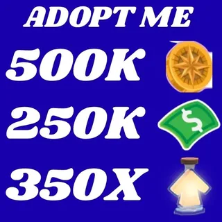 COMPASS COIN AND BUCKS AND AGE UP POTION - ADOPT ME 