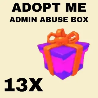 ADMIN ABUSE BOX 13X - ADOPT ME 