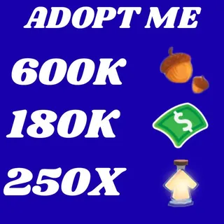 ACORNS AND BUCKS AND AGE UP POTIONS - ADOPT ME 
