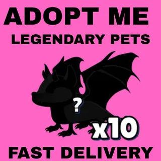 RANDOM LEGENDARY PETS 10X - ADOPT ME 