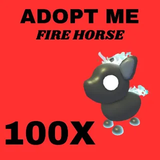 FIRE HORSE 100X - ADOPT ME 