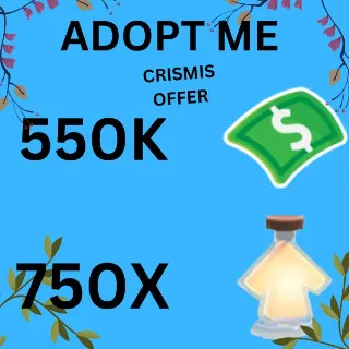 AGE UP POTION AND BUCKS  - Adopt Me 