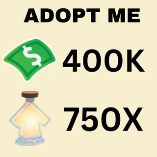 BUCKS AND AGE UP POTIONS  - ADOPT ME 