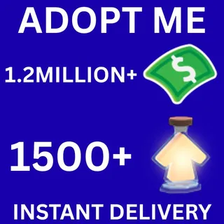 BUCKS AND AGE UP POTIONS - ADOPT ME 