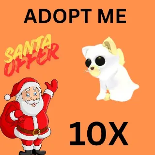 Ghostly Cat 10x - Adopt Me 