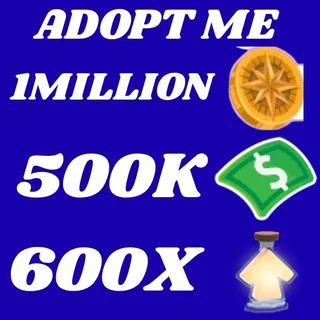 COMPASS COIN AND BUCKS AND AGE UP POTION - ADOPT ME 