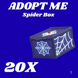 SPIDER BOX 20X - ADOPT ME 