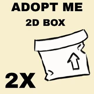 2D BOX 2X - ADOPT ME 