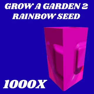 RAINBOW SEED 1000X - GROW A GARDEN 2 