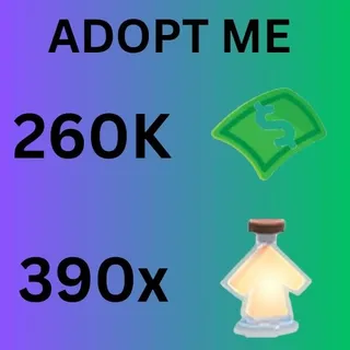 AGE UP POTION AND BUCKS  - Adopt Me 