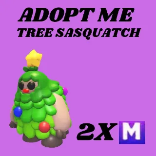 TREE SASQUATCH 2X MEGA - Adopt Me 