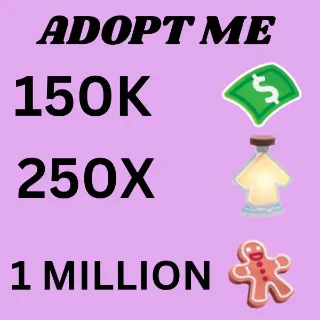 BUCKS & AGE UP POTIONS AND GINGER BREAD - Adopt Me 