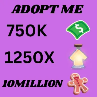 BUCKS & AGE UP POTIOND AND GINGER BREAD - Adopt Me 