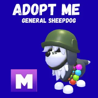 GENERAL SHEEPDOG MEGA 1X - ADOPT ME 