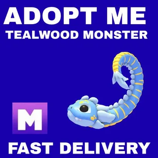 1X MEGA TEALWOOD MONSTER - ADOPT ME 