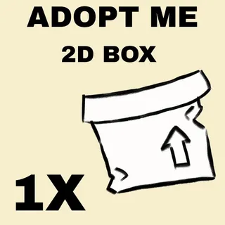 2D BOX 1X - ADOPT ME 