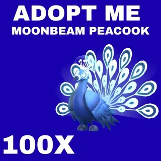 MOONBEAM PEACOCK 100X - ADOPT ME 