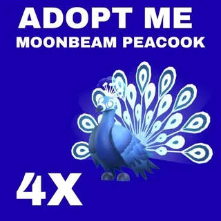 MOONBEAM PEACOOK 4X - ADOPT ME 
