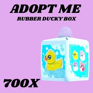 RUBBER DUCKY BOX 700X - ADOPT ME 