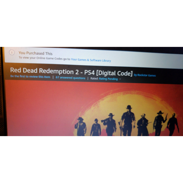 Støt Fængsling landsby Red Dead Redemption 2 Digital Code for PS4 - PS4 Games - Gameflip