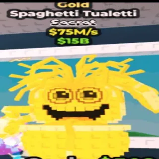 Spaghetti Tualitti Gold