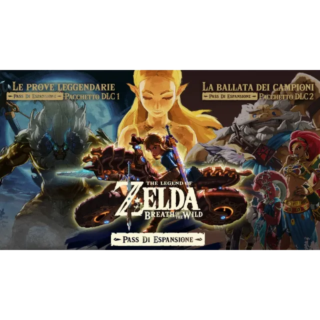 The Legend of Zelda Breath of the Wild EXPANSION PACK DLC AND