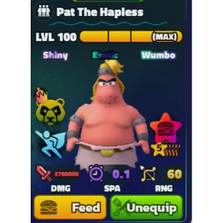 SW 5S PAT THE HAPLESS/SBTD