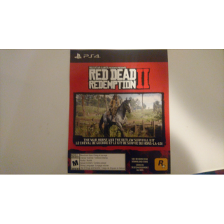 Redemption 2, Pre order Bonus code - PS4 Games - Gameflip