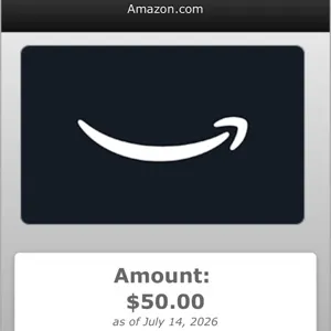 $50.00 Amazon