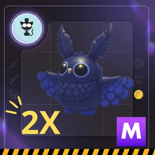 2x Mega Stygian Owl - Adopt Me