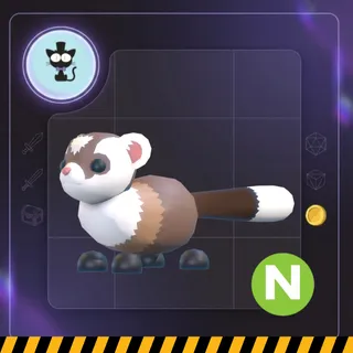 Neon Black-Footed Ferret