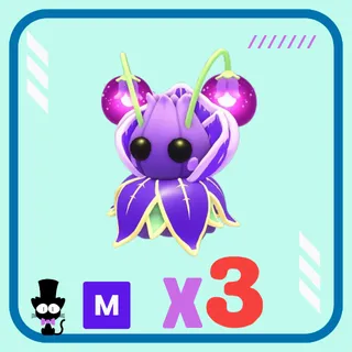 3x Mega Violet Friend - Adopt Me!