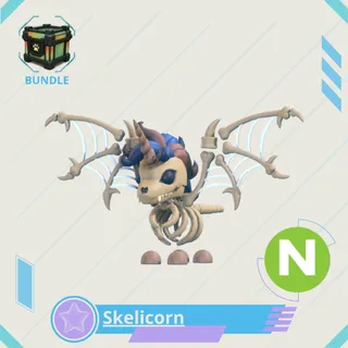 Neon Skelicorn