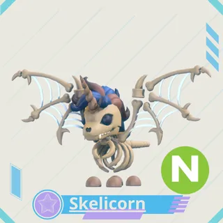 Neon Skelicorn 