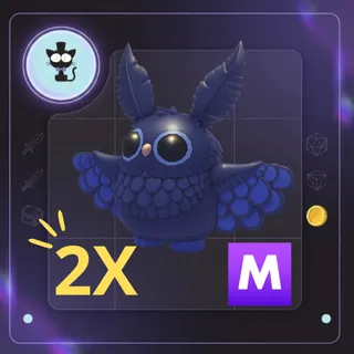 2x Mega Stygian Owl - Adopt Me