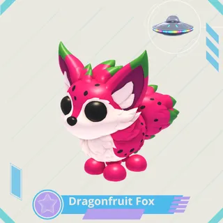 Dragonfruit Fox - Adopt Me!