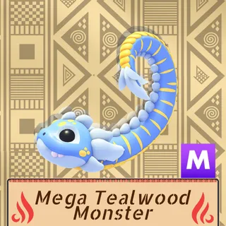 Mega Tealwood Monster - Adopt Me!