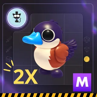 2x Mega Ruddy Duck