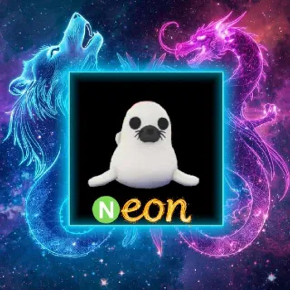 Neon Harp Seal