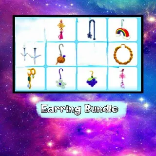 10x Earrings Bundle