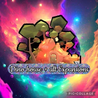 Expandable Dino House