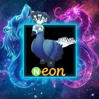 Neon Moonbeam Peacock