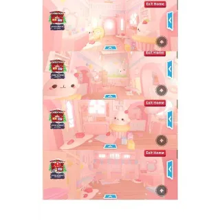 Pink Pastel Molang House