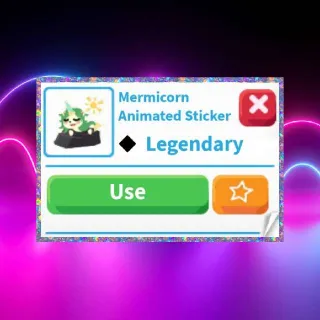 Mermicorn Animated Sticker