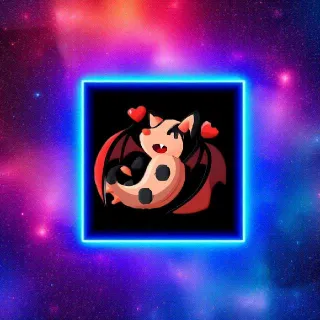 Bat Dragon Cuddle Animated Sticker