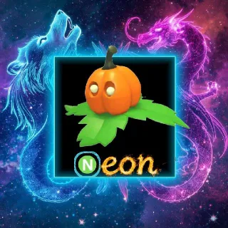 Neon Pumpkin Friend