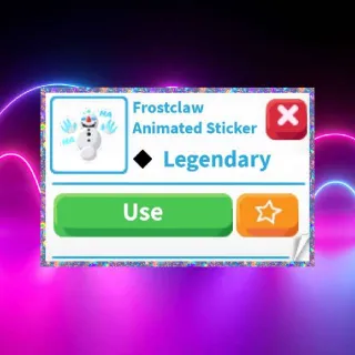 Frostclaw Animated Sticker