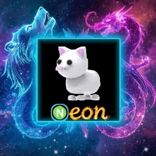 Neon Snow Cat